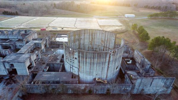 Abandoned nuclear power plant in Surgoinsville, TN